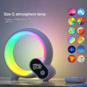 Sunrise Bliss Analog Alarm Clock with Bluetooth